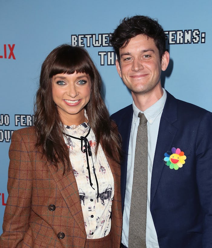 HOLLYWOOD, CALIFORNIA - SEPTEMBER 16: Lauren Lapkus and Mike Castle attend the LA premiere of Netfli...