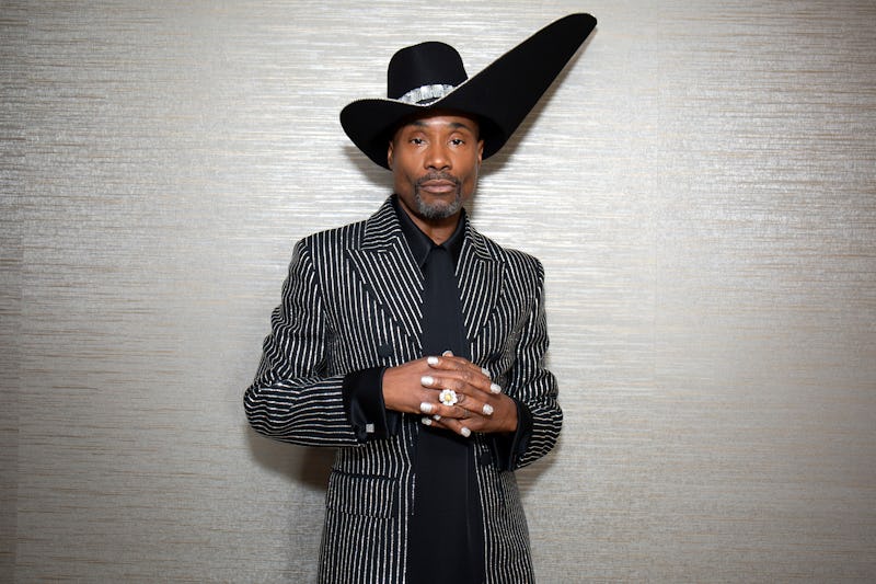 LOS ANGELES, CALIFORNIA - SEPTEMBER 22: Billy Porter prepares For The 71st Emmy Awards on September ...