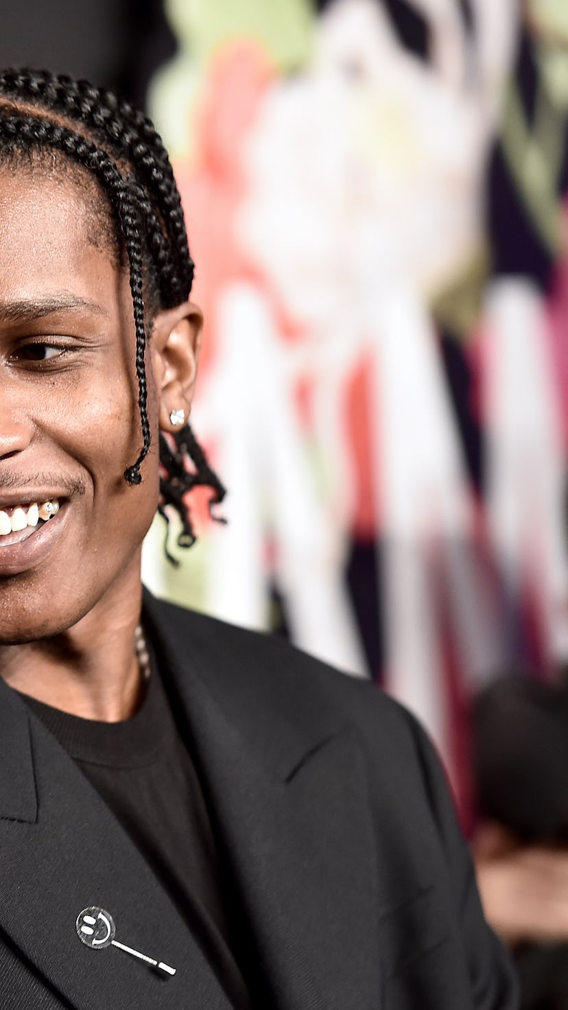 NEW YORK, NEW YORK - SEPTEMBER 12: A$AP Rocky attends Rihanna's 5th Annual Diamond Ball at Cipriani ...