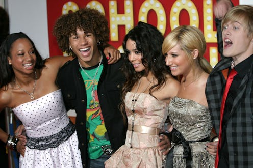Corbin Bleu, Monique Coleman, Vanessa Anne Hudgens, Ashley Tisdale and Lucas Grabeel at the Odeon Le...