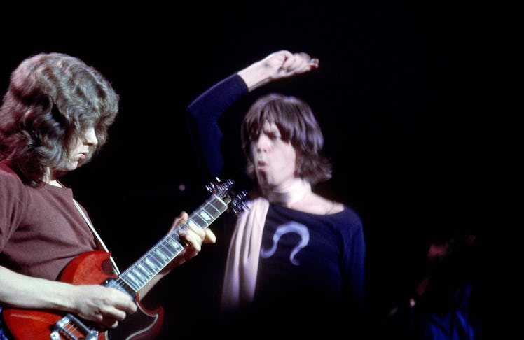 TRACY, CA - DECEMBER 6: (L-R) English guitarist Mick Taylor and English singer, songwriter, actor, a...