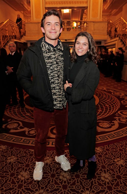 LONDON, ENGLAND - FEBRUARY 25:   Jonathan Bailey and Sabrina Bartlett attend the gala night performa...