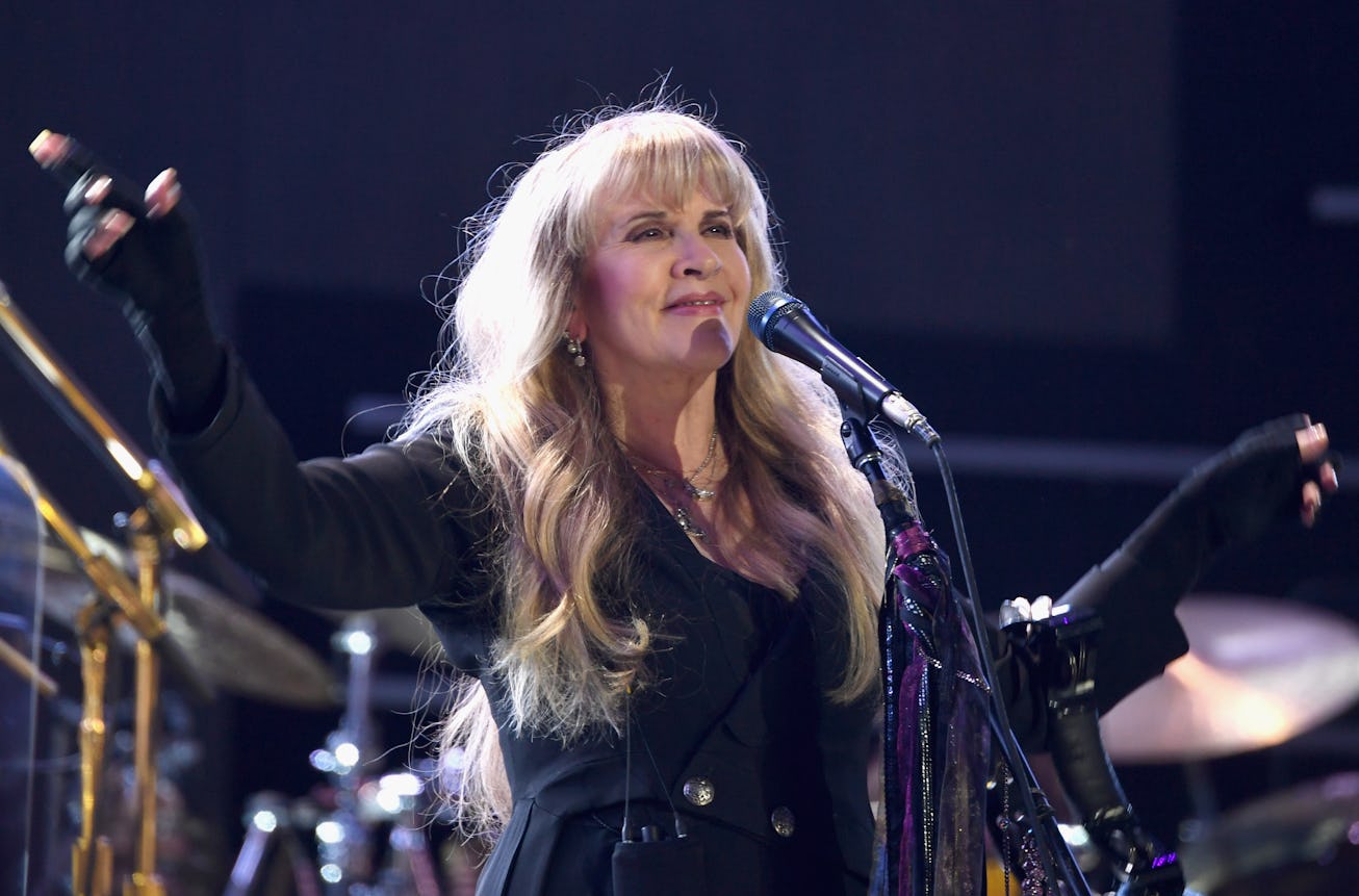 LAS VEGAS, NV - SEPTEMBER 21: (EDITORIAL USE ONLY; NO COMMERCIAL USE)  Stevie Nicks of Fleetwood Mac...