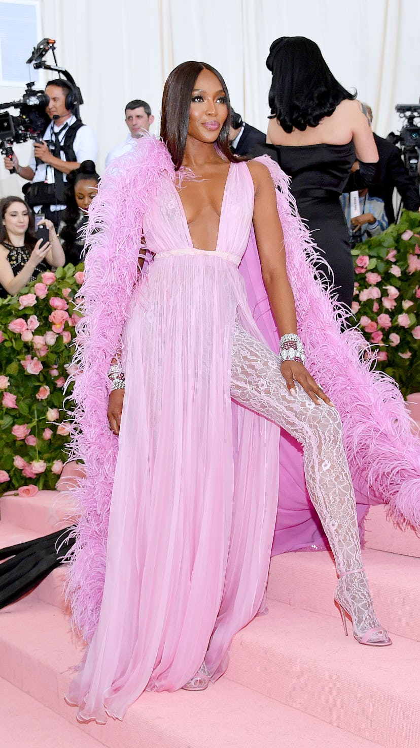 NEW YORK, NEW YORK - MAY 06: Naomi Campbell attends The 2019 Met Gala Celebrating Camp: Notes on Fas...