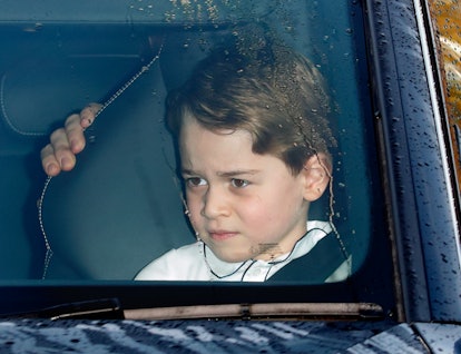 Prince George attends Christmas lunch.