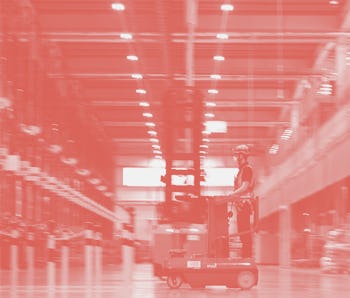 An employee works at the Amazon logistics centre in Suelzetal near Magdeburg, eastern Germany, on Ma...