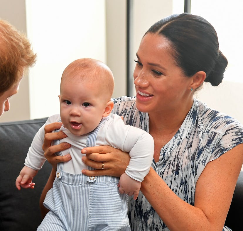 CAPE TOWN, SOUTH AFRICA - SEPTEMBER 25: Prince Harry, Duke of Sussex and Meghan, Duchess of Sussex t...