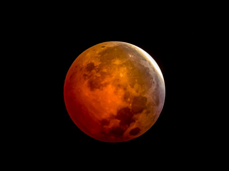 The May 2021 total lunar eclipse blood moon.