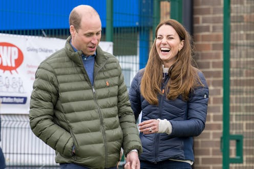 DURHAM, ENGLAND - APRIL 27: Catherine, Duchess of Cambridge and Prince William, Duke of Cambridge m...