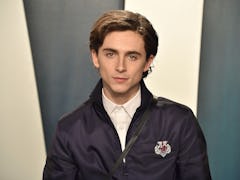 Timothée Chalamet, who is set to star in a Willy Wonka origin story movie