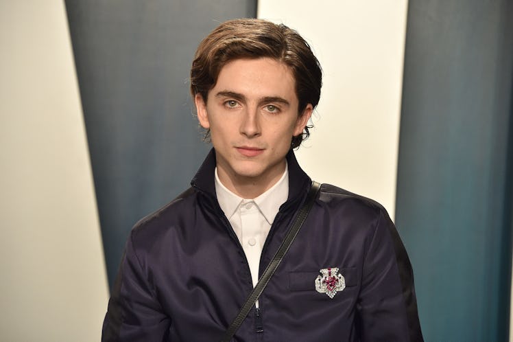 Timothée Chalamet, who is set to star in a Willy Wonka origin story movie