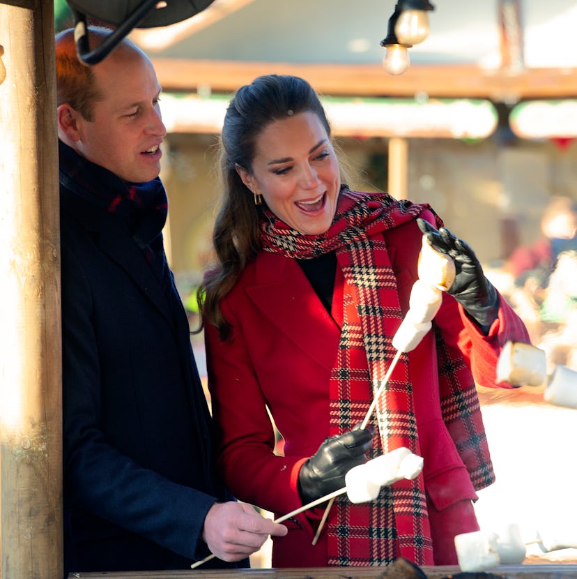 CARDIFF, WALES - DECEMBER 08: Prince William, Duke of Cambridge and Catherine, Duchess of Cambridge ...