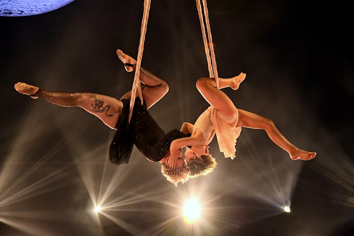 LOS ANGELES, CALIFORNIA - MAY 23: In this image released on May 23, Willow Sage Hart and P!nk perfor...