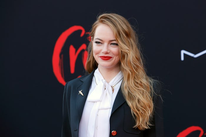 LOS ANGELES, CALIFORNIA - MAY 18: Emma Stone attends the Los Angeles premiere of Disney's "Cruella" ...