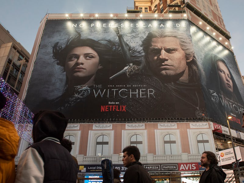 SPAIN - 2020/01/09: A large American global on-demand Internet streaming media provider Netflix and ...