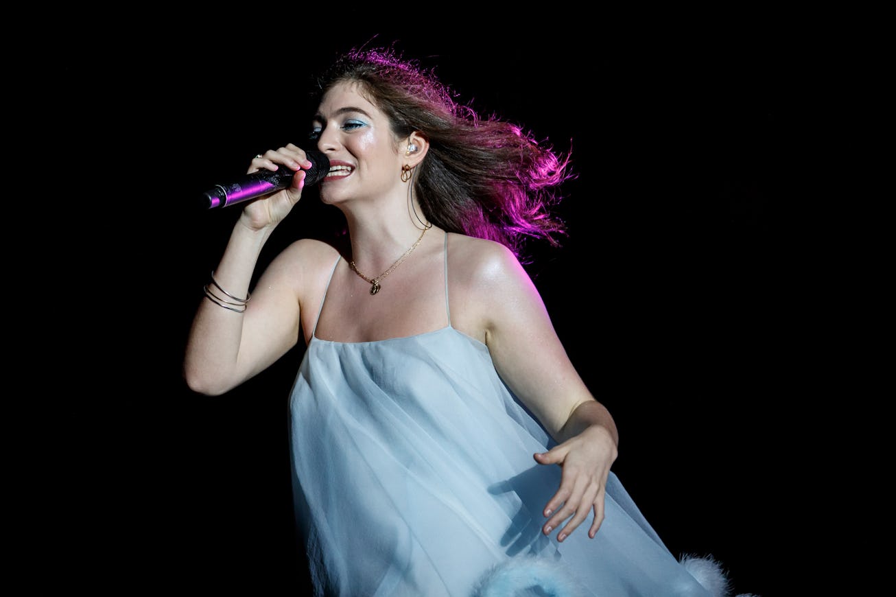 BARCELONA, SPAIN - JUNE 02: Lorde performs in concert during day 4 of the Primavera Sound Festival ...