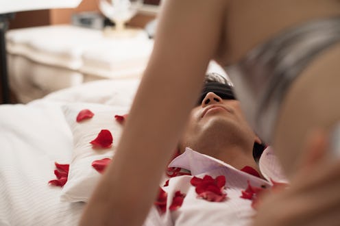 Bondage games and dom sex ideas to try with a partner.