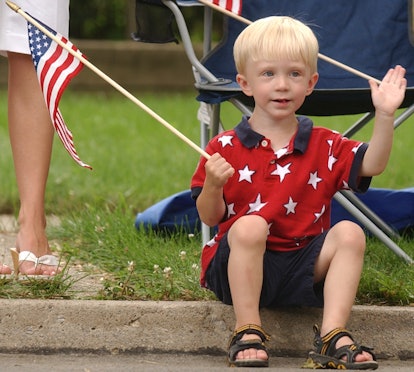 7/4/2006 Photo by Krissy Krummenacker 200601495 Harry T. Hall, III, 2, son of Harry Jr. and Kristen ...