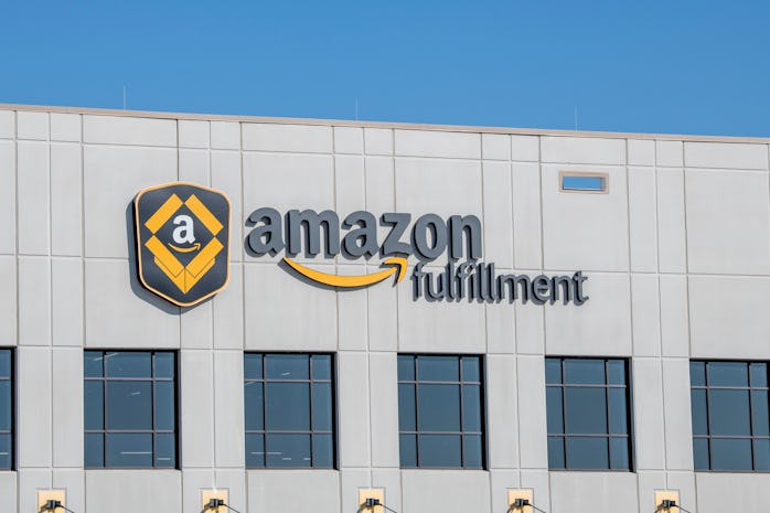 Amazon fulfillment center, the second largest private employer in the United States and one of the w...
