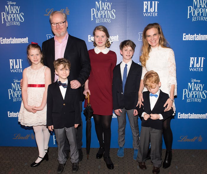 NEW YORK, NY - DECEMBER 17:  (L-R) Katie Louise Gaffigan, Jim Gaffigan, Michael Gaffigan, Marre Gaff...