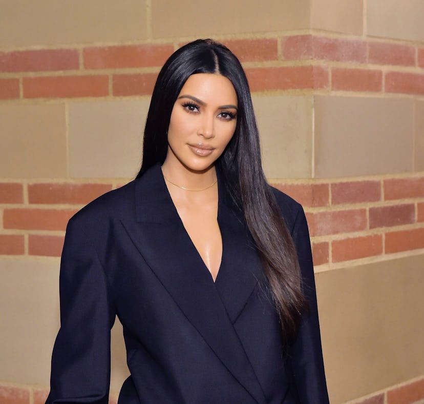 LOS ANGELES, CALIFORNIA - NOVEMBER 19: Kim Kardashian West attends The Promise Armenian Institute Ev...