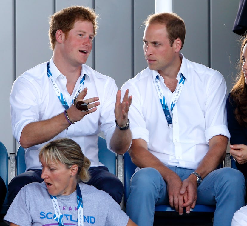 Princes Harry and William can't stop wearing matching clothes.