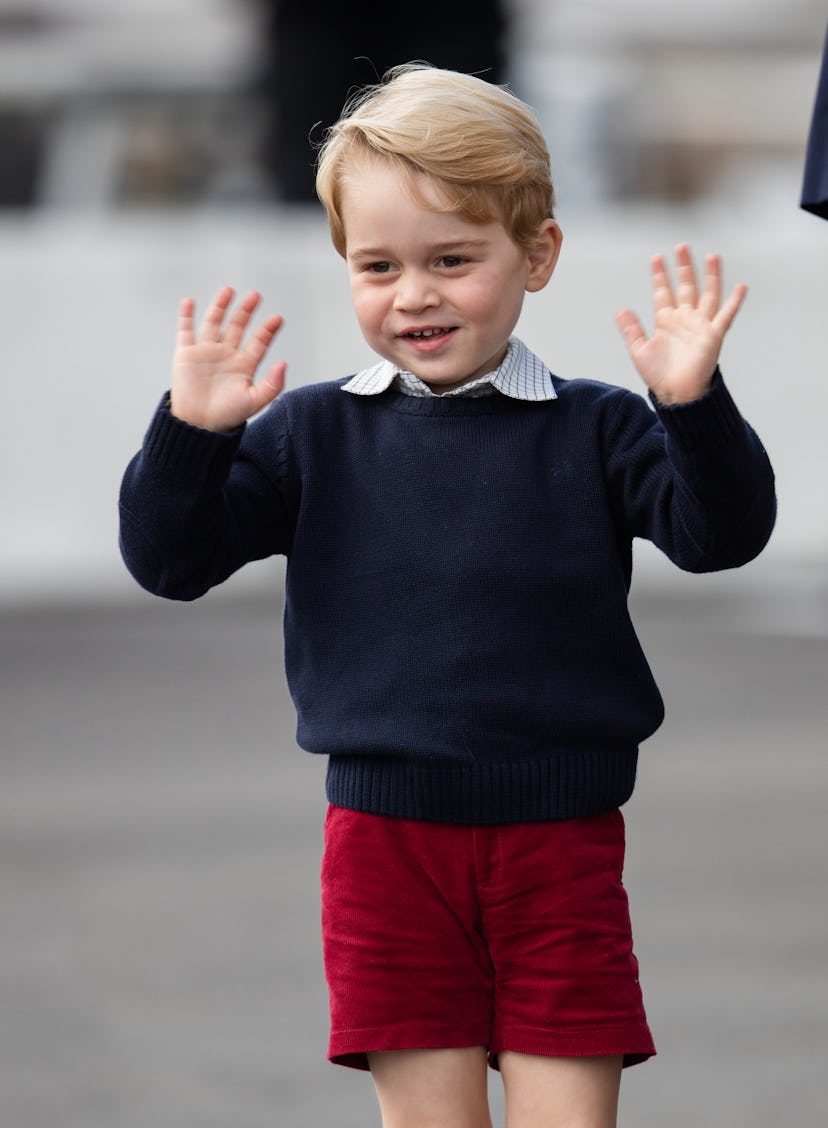 Prince George in Victoria, Canada.