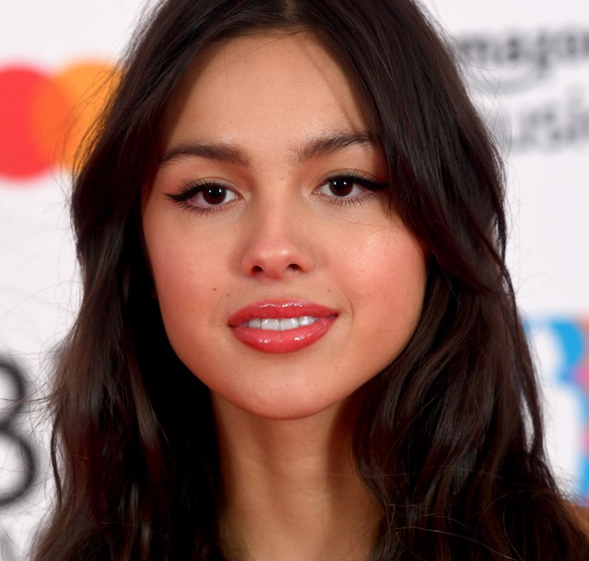 LONDON, ENGLAND - MAY 11: Olivia Rodrigo attends The BRIT Awards 2021 at The O2 Arena on May 11, 202...