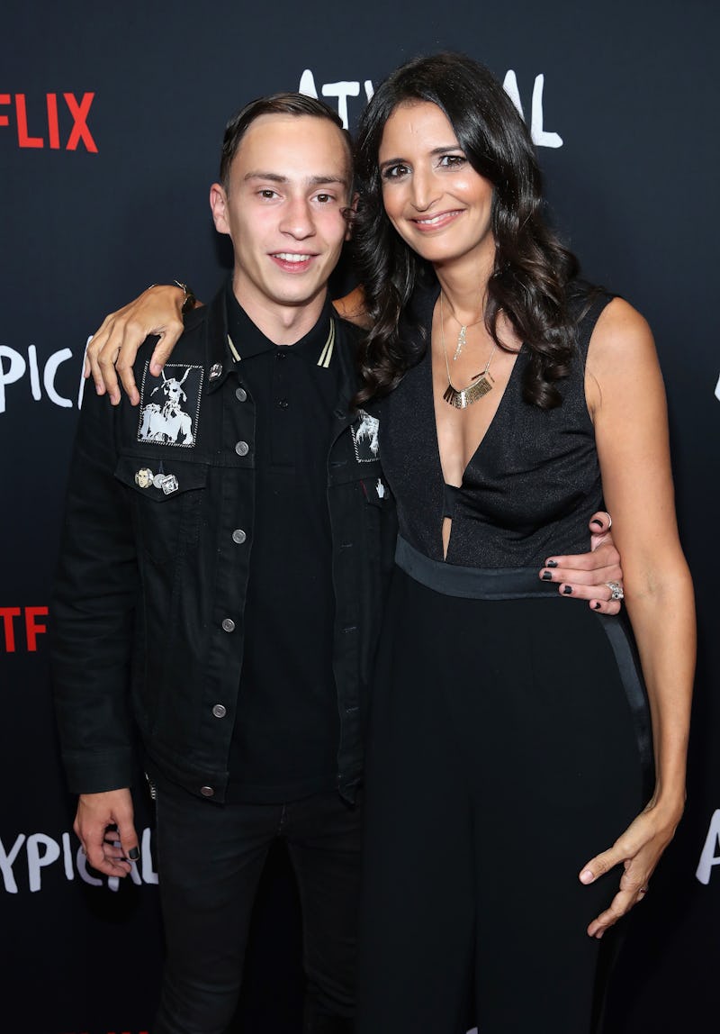 LOS ANGELES, CA - AUGUST 07:  Keir Gilchrist and showrunner  Robia Rashid attend the Netflix origina...