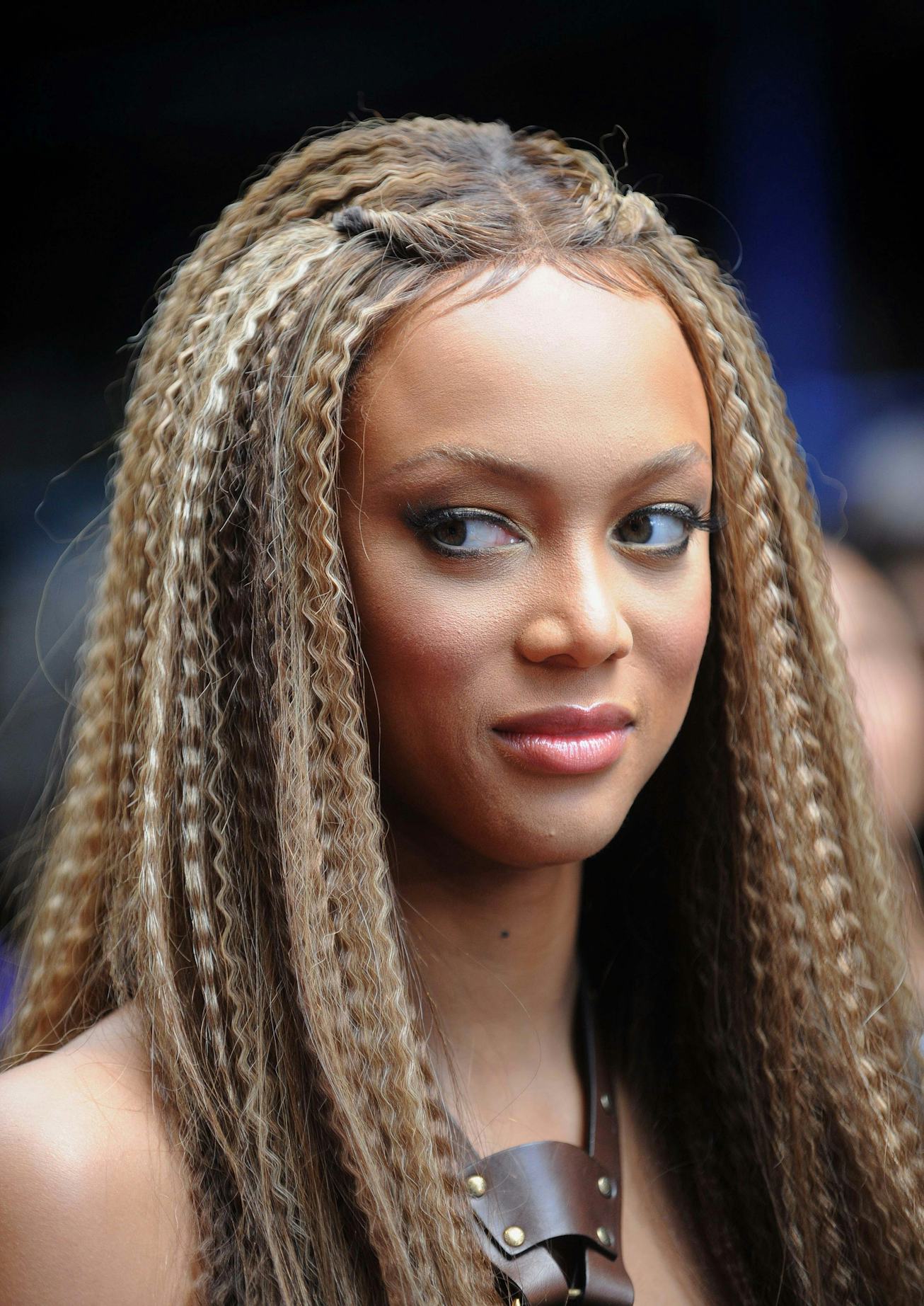NEW YORK - AUGUST 12: Tyra Banks attends a taping of the "Tyra Banks Show" on West 26th Street on Au...