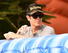 LOS ANGELES, CA - SEPTEMBER 15:  Johnny Knoxville is seen on September 15, 2019 at Los Angeles.  (Ph...