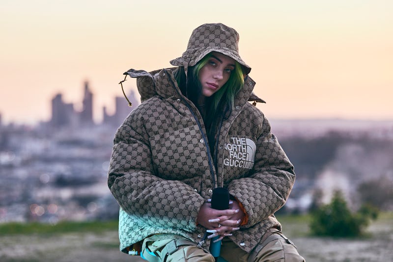 LOS ANGELES, CALIFORNIA - FEBRUARY 25: Billie Eilish at Apple’s "Billie Eilish: The World’s A Little Blurry" Live Premiere Event. "Billie Eilish: The World’s A Little Blurry" film is now streaming on Apple TV+. (Photo by Koury Angelo/Getty Images for Apple)