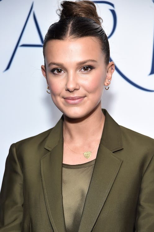 Millie Bobby Brown's hairstyle totally channels the '90s.