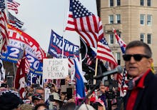 WASHINGTON, DC - DECEMBER 12: Former General Michael Flynn, President Donald Trump’s recently pardon...