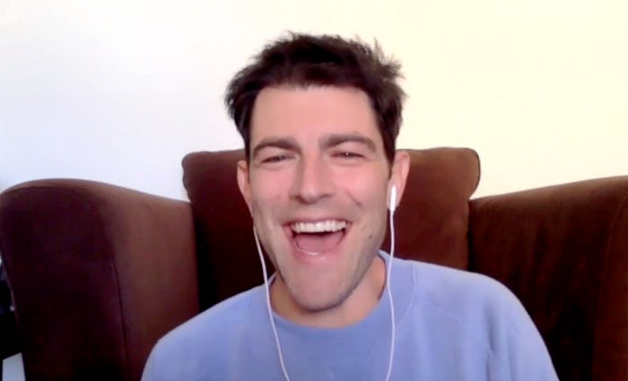 Max Greenfield's son had a hilarious "Teacher Appreciation" photo.