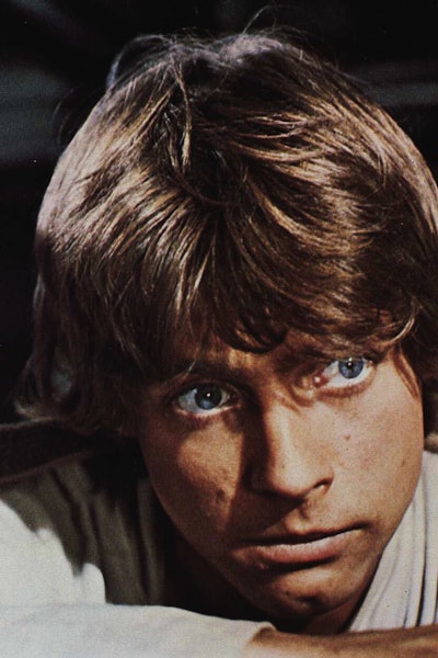 Kino. Krieg Der Sterne, 1970er, 1970s, Luke Skywalker, Prinzessin Leia, Science Fiction, Star Wars, ...