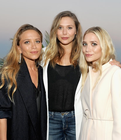LOS ANGELES, CA - JULY 26:  (L-R) Designer Mary-Kate Olsen, actress Elizabeth Olsen and designer Ash...