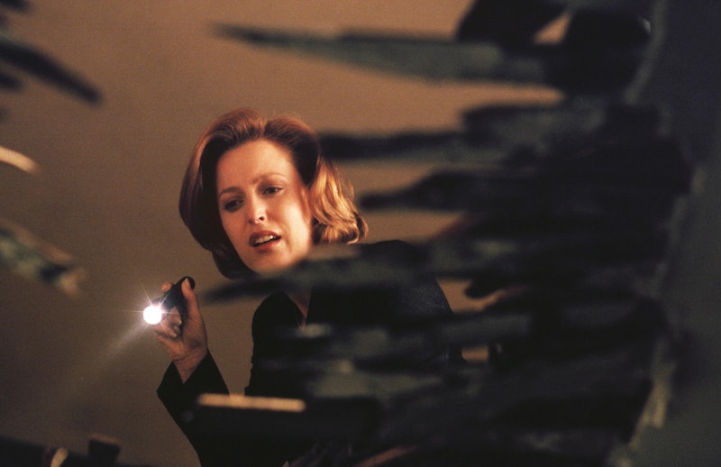 THE X-FILES - SEASON 7:  Agent Dana Scully (Gillian Anderson) investigates circumstances around a ma...