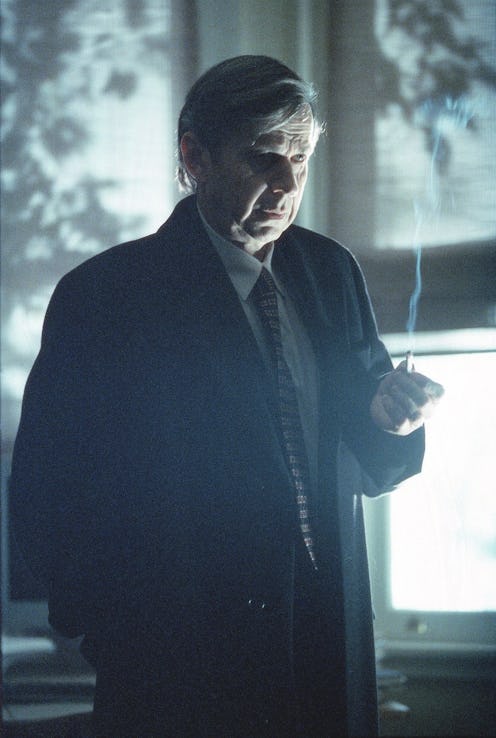 THE X-FILES: The Cigarette Smoking Man (William B. Davis, pictured) indirectly aides Mulder and Scul...