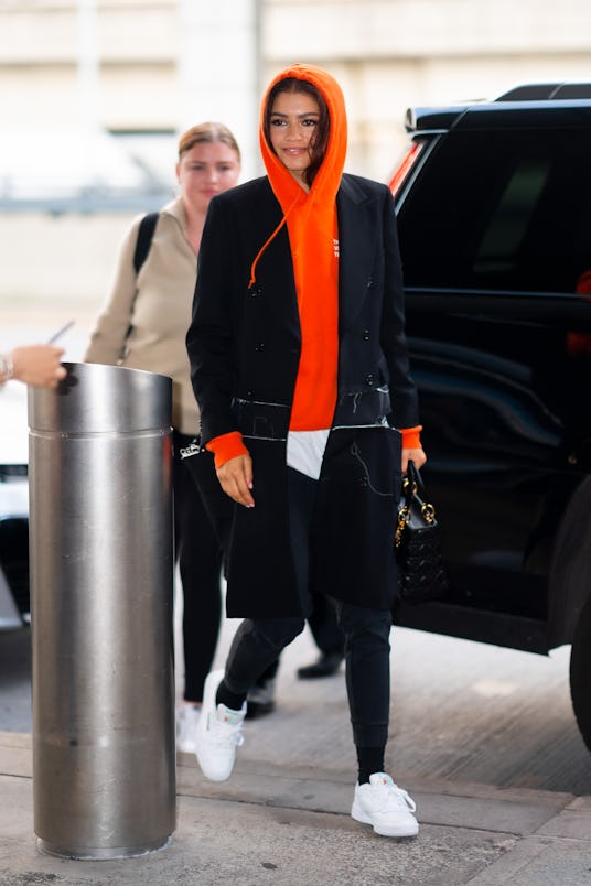 NEW YORK, NEW YORK - JUNE 25: Zendaya is seen at JFK Airport in Queens on June 25, 2019 in New York ...