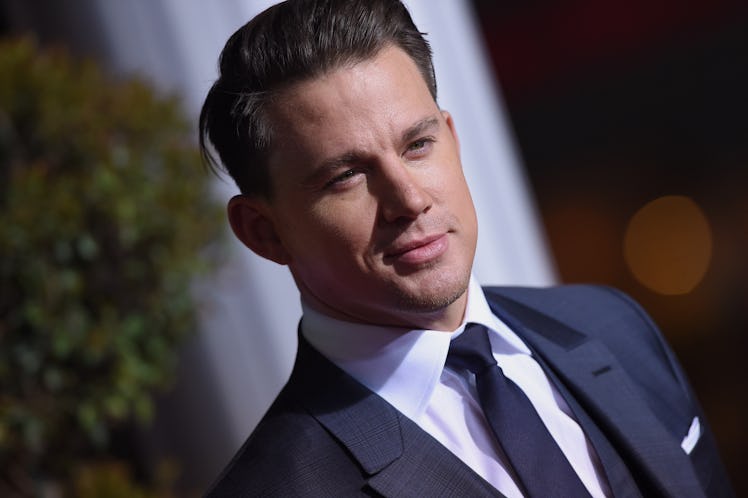 WESTWOOD, CA - FEBRUARY 01:  Actor Channing Tatum arrives at the premiere of Universal Pictures' 'Ha...