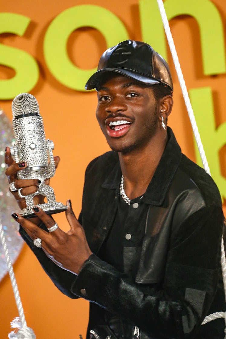 LOS ANGELES, CALIFORNIA - MARCH 13: Lil Nas X poses as Logitech Celebrates Creators With First-Ever ...