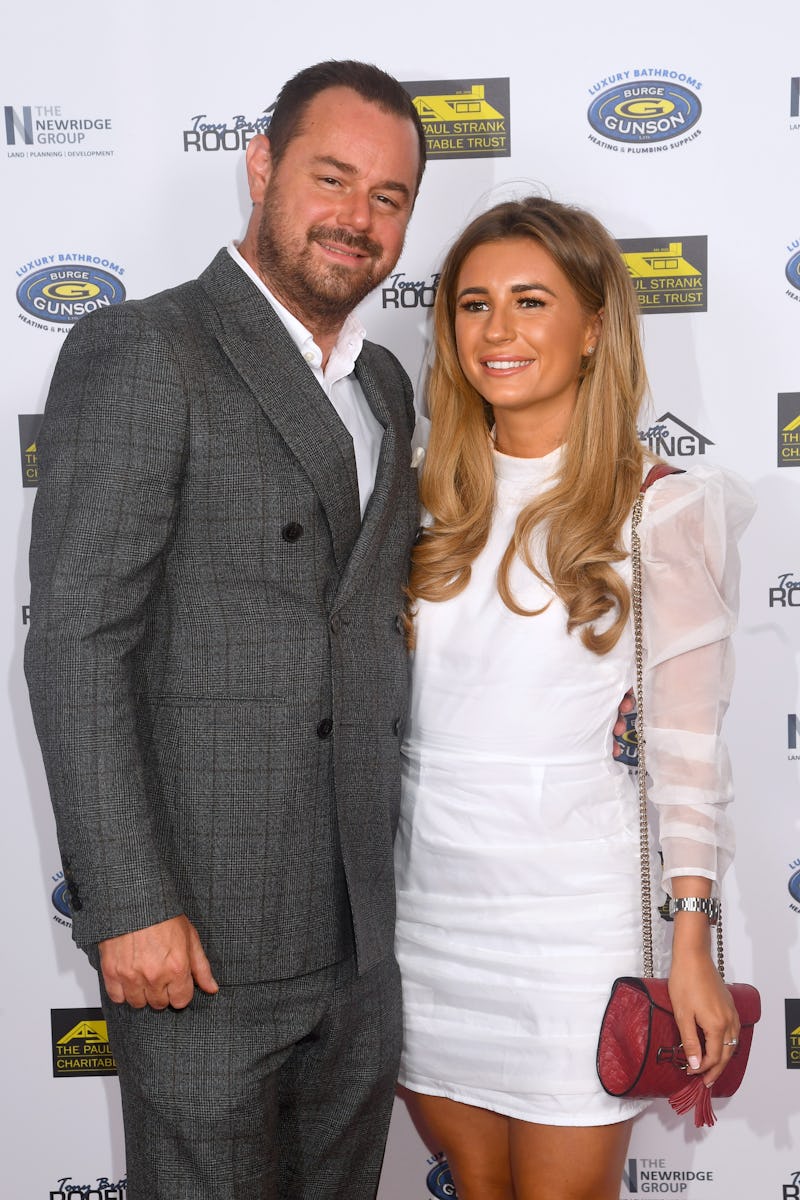 LONDON, ENGLAND - SEPTEMBER 21:  Danny Dyer and Dani Dyer during the Paul Strank Charity Gala at the...