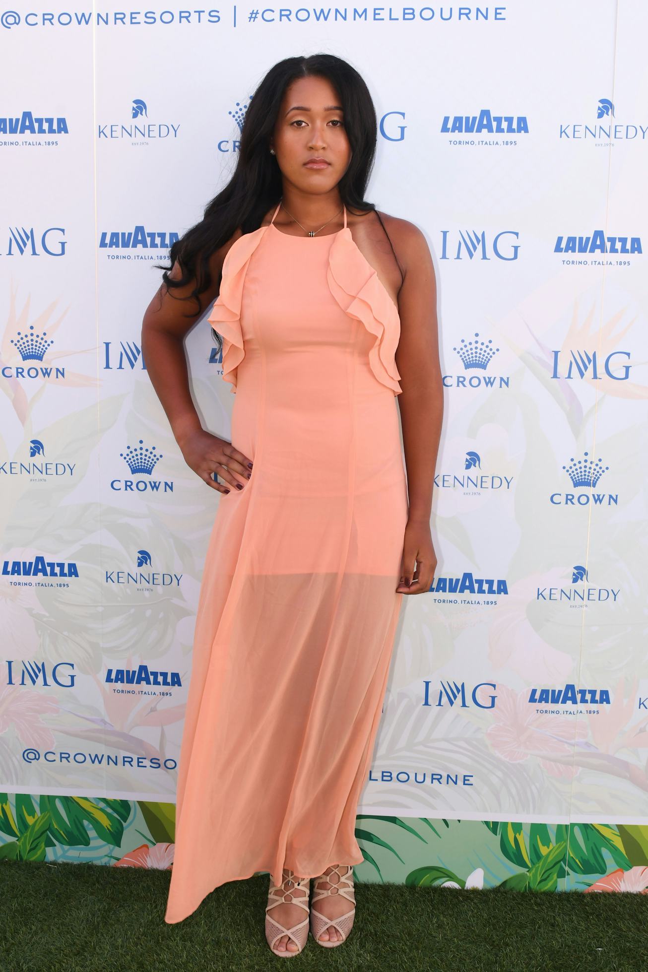 Naomi Osaka at the 2017 Australian Open Players Party.