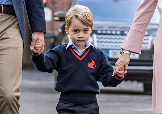 Prince George is learning ballet in school.