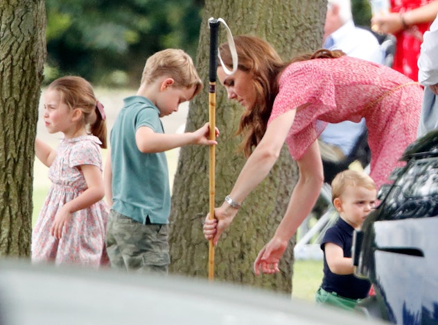 Prince George is competitive with his siblings.