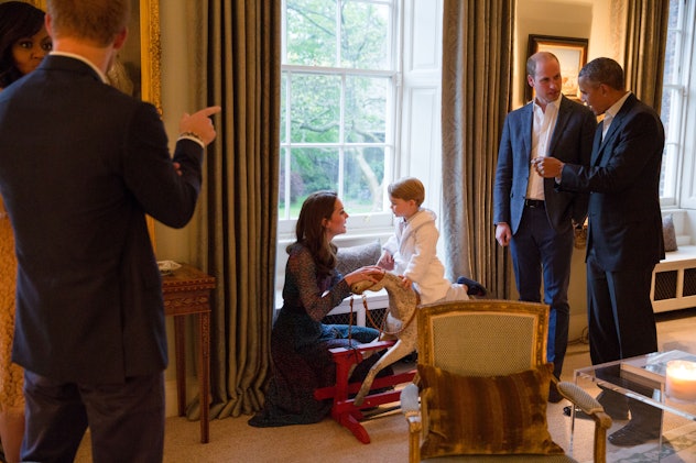 Prince George has gotten cool toys from celebrities.