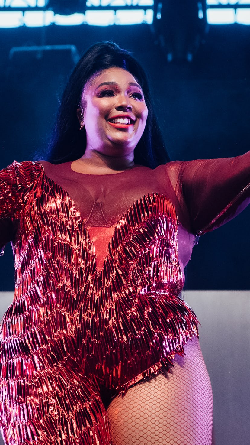 INDIO, CALIFORNIA - APRIL 21: Lizzo performs onstage at the 2019 Coachella Valley Music and Arts Fes...