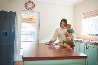 Cleaning is just a part of motherhood, so why not make it self-care.