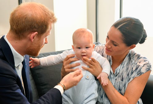 CAPE TOWN, SOUTH AFRICA - SEPTEMBER 25: Prince Harry, Duke of Sussex, Meghan, Duchess of Sussex and ...